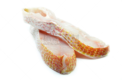 红笛鲷,鱼片,分离着色,寒冷,新加坡,清新,背景分离,食品,鲤鱼,笛鲷