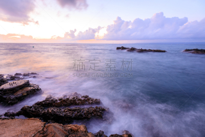 海洋,在上面,水,天空,美,水平画幅,夏天,户外,扎达尔,海滩