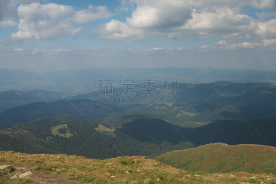 山,计量器,旅途,卡理安帖山脉,埃平森林,葛德,高山大猩猩,滑雪杖,苏格兰高地,自然
