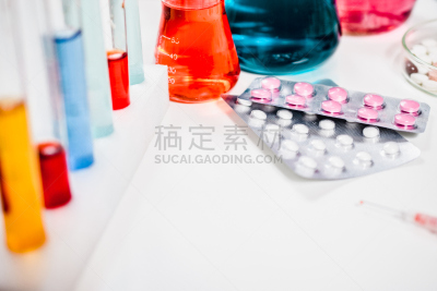 药房,生物科技,科学,药,药丸,注射器,概念,探索,注射