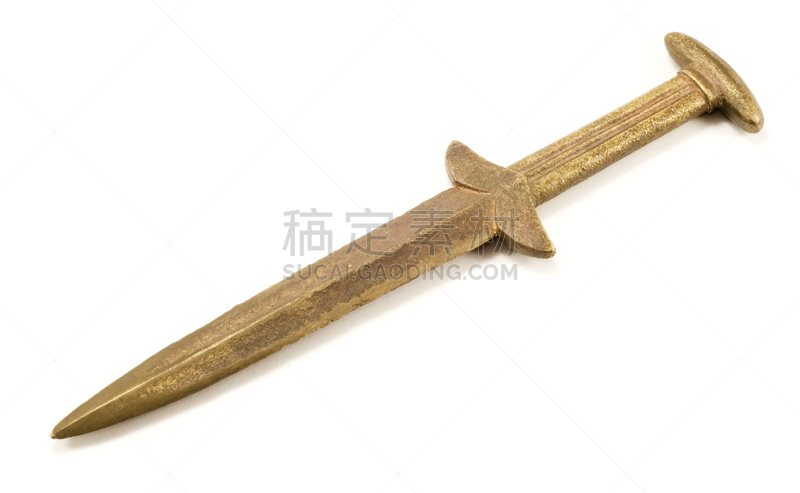 青铜,过去,刀,剃刀片,匕首,古董,水平画幅,古代,古老的