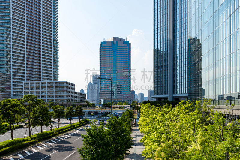 Streets and buildings around Toyosu１