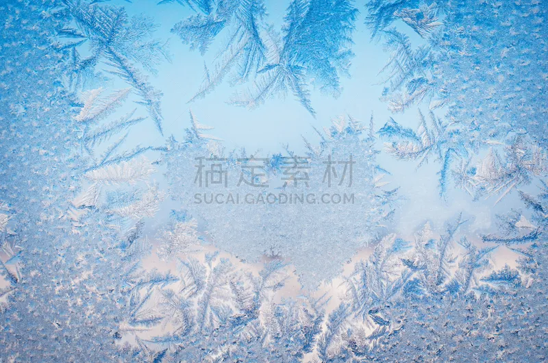 霜 纹理 式样 抽象 玻璃 背景 寒冷 圣诞装饰物 环境 雪图片素材下载 稿定素材