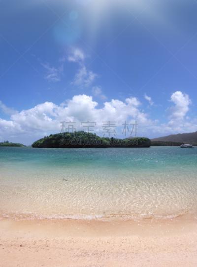 日本,冲绳县,海湾,石垣岛,冲绳群岛,群岛,垂直画幅,天空,美,无人