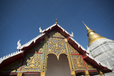 泰国,寺庙,帕达哈利奔猜寺,道教,亚洲,玉佛寺,图像,著名景点,无人,水平画幅