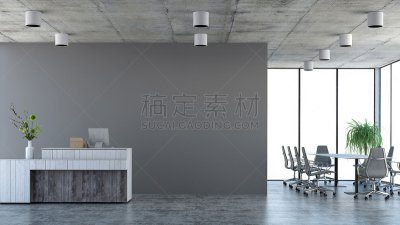 办公室,无人,会议桌,正面视角,留白,水平画幅,形状,椅子,硬木地板,办公椅