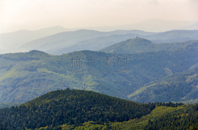 都市风景,山脉,孚日省,法国,阿尔萨斯,天空,休闲活动,枝繁叶茂,灌木,地平面