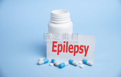 健康保健,单词,癫痫症,药丸,瓶子,纸牌,蓝色背景,白昼,身体状况