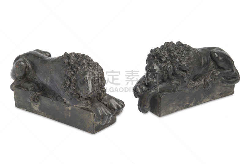书挡,铁,雕塑,狮子,书,金属,背景分离,一个物体,图像,复古风格