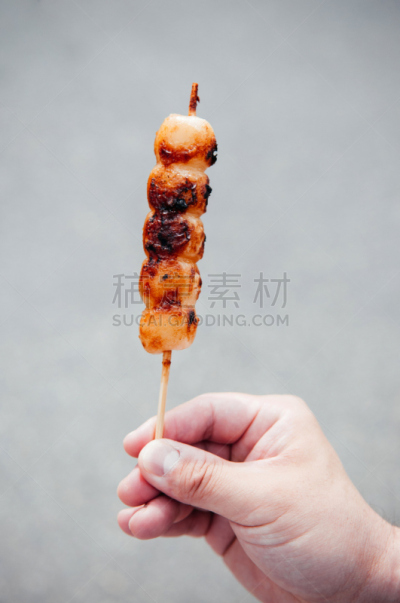 日本,串肉签,甜米糕,小吃,街头食品,格子烤肉,传统,烤的,日本食品