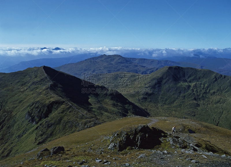 默尔山,苏格兰,阿偌察阿尔卑斯山,水平画幅,无人,户外,中苏格兰,徒步旅行,克里安拉利,卓萨奇山脉