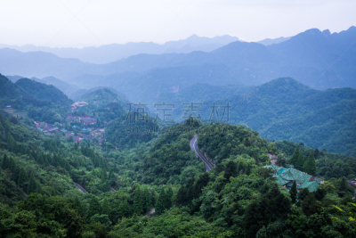 武当山,武术,河南省,道教,云景,景观设计,云,中国,窗户,大门