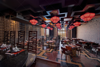 餐馆,豪华酒店,度假胜地,水平画幅,建筑,无人,装饰物,建筑结构,室内,住宅内部