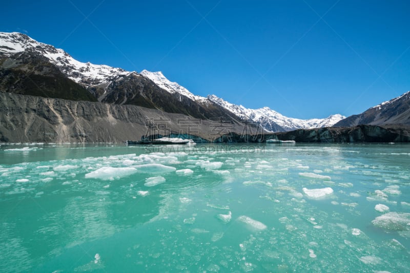 新西兰,水,天空,新的,气候,雪,半空中,湖,多车道公路