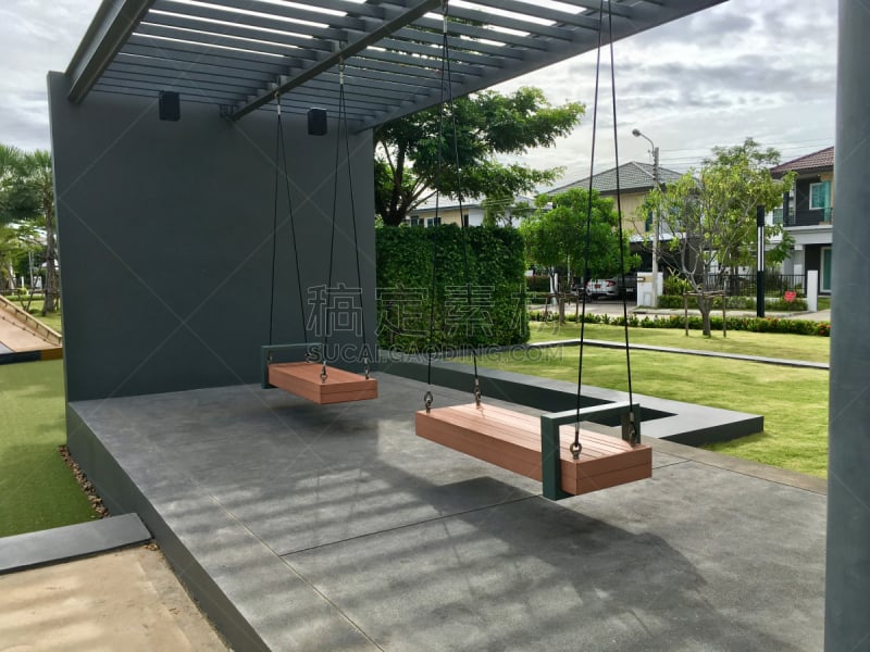 天空,美,水平画幅,无人,海港,吊床,户外,建筑材料,家具,泰国