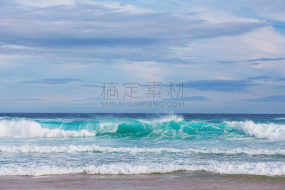 尤勒尔迈角,海洋,波浪,菲利普岛,水平画幅,沙子,无人,户外,戏剧性的天空,海滩