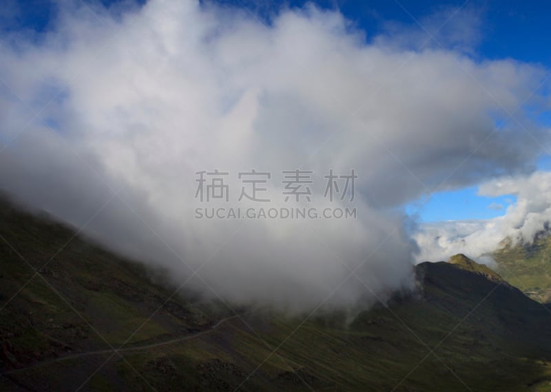 宝丽丝山脉,山,云,非凡的,ordesa national park,韦斯卡,比利牛斯山地区,灵性,水平画幅,无人