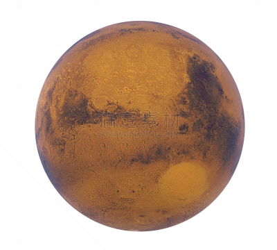 行星,火星,分离着色,球体,背景分离,教会,类地行星,行星科学,绘画插图,科学