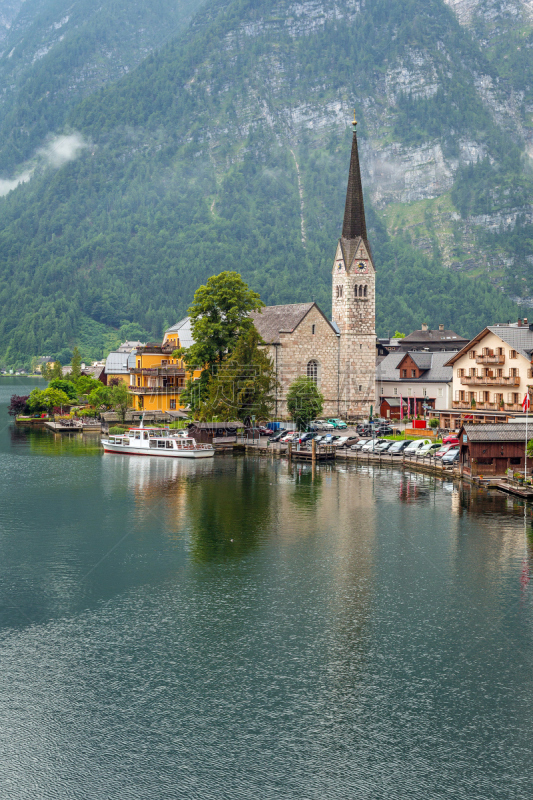 Hallstatt village in Austria