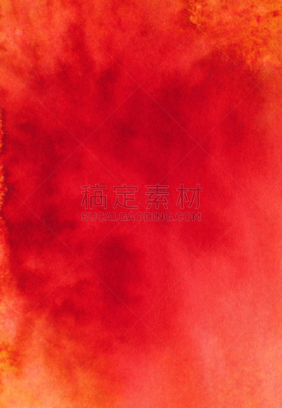 红色,手工着色,纹理,色彩鲜艳,背景,复合媒材,水彩颜料,水彩画颜料,垂直画幅
