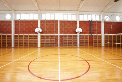 学校体育馆,墙手球,高中学校建筑,高中,球场,篮球运动,体育场,美,水平画幅,无人