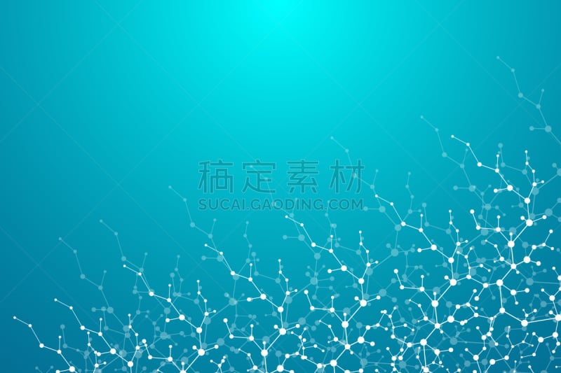 分子,分子结构,绘画插图,科学,概念,粒子,矢量,科技,医学研究,建筑结构