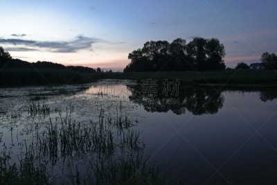 河流,风景,湖,天空,地形,自然美,设计师,早晨,色彩鲜艳,摄影