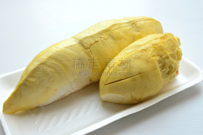 榴莲,熟的,肉,臭,丑陋,餐具,芳香的,水平画幅,尖的,无人