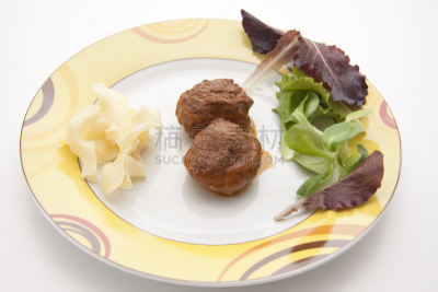 开胃酱,烤的,肉末,精制土豆,饮食,早餐,水平画幅,无人,膳食,白色背景