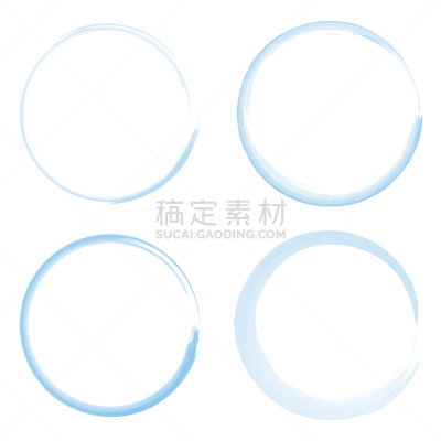 圆形,画笔,水彩画,水彩画颜料,背景分离,边框,环境,天气,玷污的,涂料