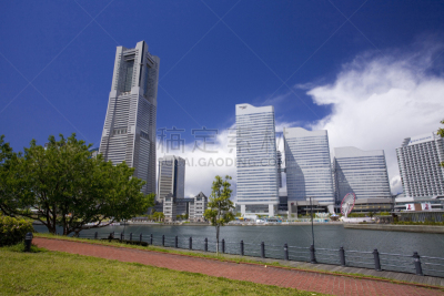 横滨高速铁路,建筑体,横滨,水平画幅,无人,亚洲,日本,东亚,关东地区,城市