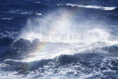 波浪,自然,留白,水平画幅,无人,夏天,户外,云景,海洋