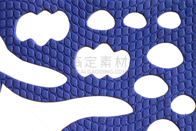 抽象,几何形状,分离着色,蓝色背景,专心,平视角,部分,专业人员,唱片,模板