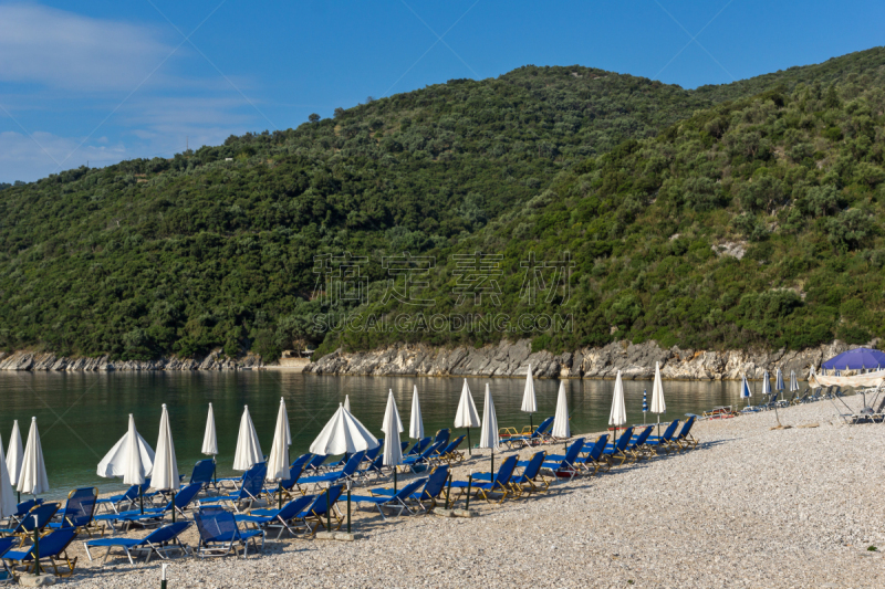 莱夫卡斯,希腊,全景,海滩,非凡的,爱奥尼亚海,旅途,艾奥尼亚群岛,热带气候,海岸线