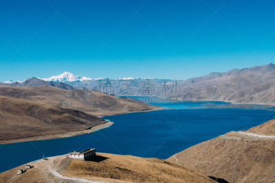 湖,宁静,羊卓雍措,yamdrok yamtso,青藏高原,枸杞,自驾游,旅途,旅游目的地,水平画幅