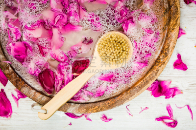 Fußmassage in einem Spa Salon