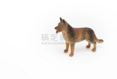 塑胶,分离着色,哈巴狗,小雕像,模塑,寻回犬,尾巴,玩具,毛皮,动物身体部位