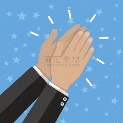 鼓掌欢迎,人,非凡的,图像,手,矢量,手指,方形画幅,绘画插图,快乐