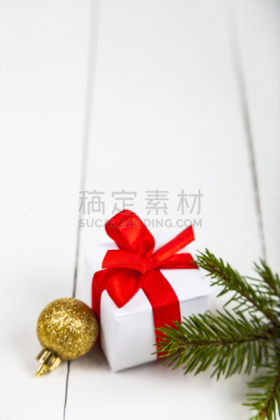 球,枝,圣诞礼物,云杉,垂直画幅,贺卡,留白,新的,边框
