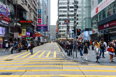 街道,拥挤的,旺角,汉字,行人,中文,九龙,忙碌,东亚,旅行者