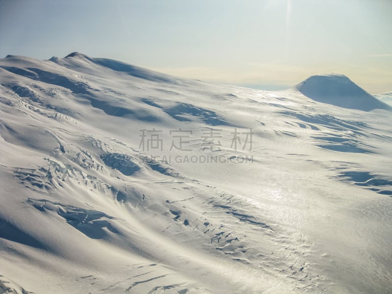 冰河,山,朗格尔-圣埃利亚斯国家公园,水平画幅,雪,无人,2015年,国内著名景点,夏天,阿拉斯加