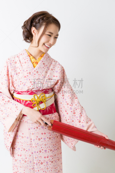 和服,伞,女人,拿着,衣服,闭着眼睛,油纸伞,和服腰带,阳伞,京都市