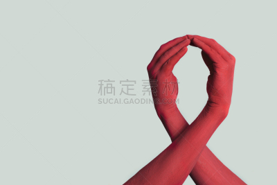 艾滋病,艾滋病警示丝带,健康保健,部分,空的,药,仅男人,涂料,病毒,艾滋病病毒