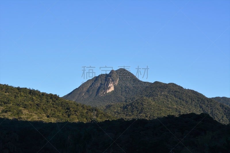 山,地形,小丘,皮科,巴拉那洲,圣卡塔琳娜,阴影对焦,天空,休闲活动,水平画幅