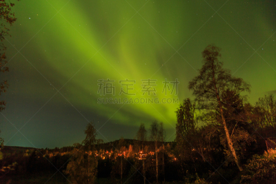 北极光,星星,灵性,地名,夜晚,气候与心情,明亮,超自然,戏剧性的景观,彩色图片