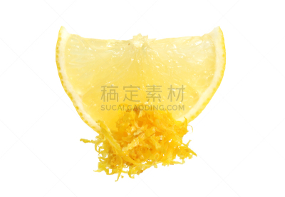 清新,水果,香橙皮,分离着色,切片食物,白色背景,精力,螺线,香料,食品