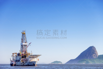 石油工业,船,纳维欧海滩,钻井平台支持船,圆号,瓜纳巴拉湾,直升机停机坪,钻井,采油平台,钻油机