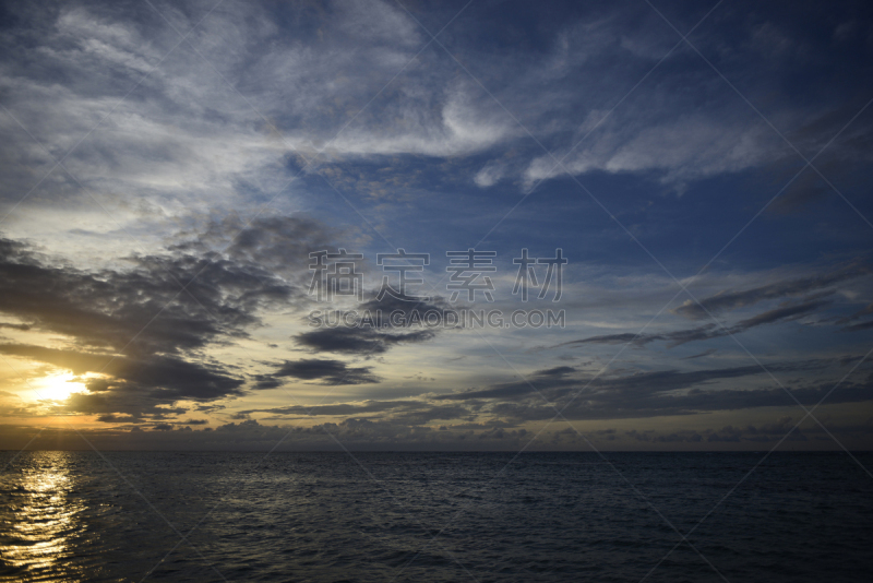 萨马纳海滩,海滩,海景,巴伊亚州,高架铁路铁轨,宏伟,波蒂略,圣多美和普林西比,萨马纳半岛,云