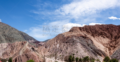 阿根廷,赤脊山脉,胡胡伊,颜色,城镇,世界遗产,云,著名景点,沙漠,岩石