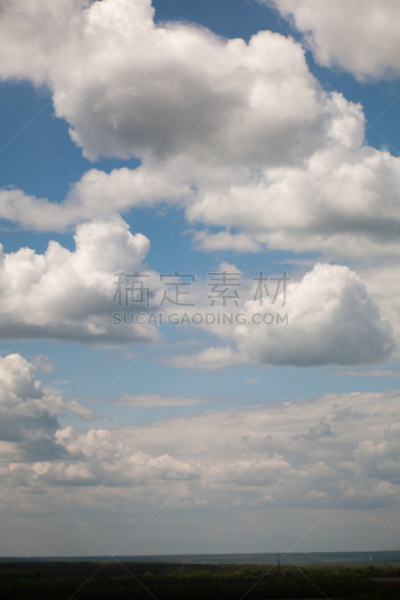 云,天空,草地,蓝色,在下面,云景,环境,公园,草,春天